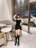 達(dá)芙妮高筒靴女爆款靴子2025新款長靴小個(gè)子英倫風(fēng)棕色長筒靴春秋款 黑色 單層 37 (235mm) 標(biāo)準(zhǔn)碼 曬單實(shí)拍圖