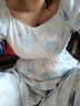 茵曼（INMAN）法式碎花高級感2025夏女新款休閑中長(cháng)吊帶連衣裙子 月藍連衣裙-18424791 M 曬單實(shí)拍圖