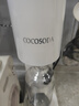 COCOSODA蘇打水機家用商用氣泡水機氣泡機飲料奶茶店臺式0熱量0脂肪0卡路里 M9白色（配1氣瓶、2個水瓶，不銹鋼底） 曬單實拍圖
