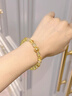 普陀山正品黃水晶手串正品招財轉(zhuǎn)運送女生本命年水晶手鏈金發(fā)晶生日禮物 【招財暴富】主圖同款黃水晶 曬單實拍圖