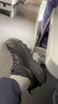 HOKA男女款秋季低幫防水戶(hù)外登山鞋ANACAPA 2 LOW GTX 黑色/黑色-男 42.5 曬單實(shí)拍圖