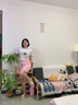 貝初眾踩屎感拖鞋女夏季室內家居家用浴室洗澡防滑可愛(ài)EVA戶(hù)外涼拖鞋男 奶咖38-39【適合37-38碼】 曬單實(shí)拍圖