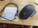 羅技（Logitech）大師系列 MX Master 2S BLE 人體工學無線鼠標 藍牙鼠標 便攜辦公鼠標 黑色 曬單實拍圖