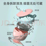 COOKSS兒童餐具寶寶輔食碗嬰兒碗新生兒注水保溫碗可拆卸 曬單實拍圖