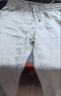 末真（MOZHEN）純亞麻男褲夏季薄款簡約麻料褲子男士休閑褲寬松百搭直筒闊腿長褲 K12灰色 夏季款 XL 曬單實拍圖