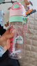 oktp噴霧水杯兒童初中學生上學專用運動水壺夏季帶刻度吸管噴水杯子 曬單實拍圖