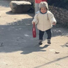 BIBK日本寶寶袖套秋冬季嬰兒可愛(ài)童趣防臟護小月齡男寶女寶套袖袖筒 米小象 曬單實(shí)拍圖