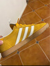 adidas「T頭鞋」STADT經(jīng)典時(shí)尚薄底運動(dòng)板鞋男女阿迪達斯三葉草   黃色/亮白/漢玉白（推薦女生買(mǎi)小半碼）   38 曬單實(shí)拍圖