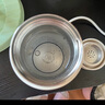 美的（Midea）便攜式電熱水杯 電熱水壺 保溫燒水杯 350ml迷你便攜式旅行出差 智能恒溫加熱杯 316L不銹鋼無(wú)異味 0.35L 【精準控溫】MK-DB35X22 曬單實(shí)拍圖