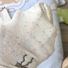 莫代爾堆堆襪子女款中筒襪春秋季搭配木耳邊棉襪月子長襪 曬單實(shí)拍圖