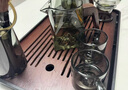 正揚玻璃茶具套裝辦公高檔整套功夫茶盤(pán)耐熱泡茶壺觀(guān)山茶杯實(shí)木把防燙 10頭煙灰(蕭墨)-觀(guān)山杯 曬單實(shí)拍圖