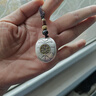 足銀999吊墜百搭鑰匙扣純銀包包汽車(chē)掛件銀質(zhì)手把件創(chuàng  )意生日禮物 富甲天下龜殼銀手把件 曬單實(shí)拍圖