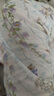 婧麒（JOYNCLEON）月子服春夏竹棉薄孕婦睡衣產(chǎn)后哺乳待產(chǎn)胸墊家居服藍(lán)XL Jyz157092 曬單實(shí)拍圖