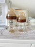 世喜新生兒防脹氣奶瓶3-7個(gè)月PPSU嬰兒仿母乳奶嘴240ml 曬單實(shí)拍圖