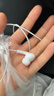 品勝（PISEN）iPhone17有線(xiàn)耳機半入耳式type-c接口適用華為mate60p80榮耀小米紅米蘋(píng)果14平板iPad電腦吃雞通話(huà) typec入耳式【蘋(píng)果15-17/華為】白 曬單實(shí)拍圖