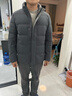 威可多（VICUTU）羽絨服深色時(shí)尚商務(wù)鵝絨服VBS22472272 灰藍 180/100B  曬單實(shí)拍圖
