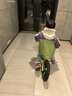 酷騎兒童平衡車(chē)3-8歲寶寶滑步車(chē)14寸輕便車(chē)身大童休閑充氣輪S4 酷奇 曬單實(shí)拍圖