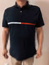 Tommy Hilfiger春夏男裝潮流多色翻領(lǐng)短袖POLO/【珠地網(wǎng)眼】撞色織帶T恤 【織帶】黑色BDS XL （推薦：165-180斤） 曬單實(shí)拍圖