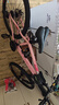 鳳凰（Phoenix）山地自行車(chē)成人男女內走線(xiàn)山地車(chē)品牌變速青少年學(xué)生競賽車(chē) 坦途 鋼架輻條輪-彩云粉 26寸【適合155-185cm】 24速 曬單實(shí)拍圖