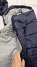 北極狼睡袋成人戶外被子二合一加厚保暖便攜露營防寒隔臟可拼接四季通用 藏青色【1300g春秋款】信封睡袋 曬單實(shí)拍圖