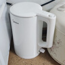 美的（Midea）電燒水壺電熱水壺家用1.5L大容量316L食品級不銹鋼無縫內(nèi)膽雙層防燙自動斷電MK-HJ1566-PRO 曬單實拍圖