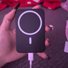 蘋(píng)果磁吸充電寶3C認證快充大容量10000毫安移動(dòng)電源可上飛機25款超薄無(wú)線(xiàn)適用蘋(píng)果14/15/16手機 武士黑【20W雙向快充】MagSafe強力磁吸 10000mAh 曬單實(shí)拍圖