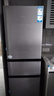 海爾（Haier）217升三門宿舍租房家用小冰箱小型抗菌凈味風(fēng)冷無(wú)霜一級(jí)能效節(jié)能BCD-217WGHC3E9S9家電國(guó)家補(bǔ)貼20% 曬單實(shí)拍圖