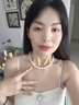 DOLP近圓強(qiáng)光北海淡水無核珍珠項鏈10-11mm頸鏈送長輩婆婆媽媽款禮物 珍珠款(送耳釘和鑒定證書) 7-8mm x  40cm 曬單實拍圖