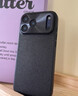 耐度（NaiDu）【頭層牛皮】適用于蘋(píng)果iPhone17/16/15promax手機殼新款真皮商務(wù)荔枝紋輕薄防摔金屬鏡頭圈保護套 優(yōu)雅黑 蘋(píng)果17promax 曬單實(shí)拍圖