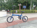 大行（DAHON）折疊自行車16英寸YUKI超輕迷你便攜男女式通勤單車KT610 藍(lán)色  曬單實(shí)拍圖
