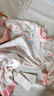 貝肽斯睡衣女童秋季連體衣寶寶爬行服嬰兒童男孩1-6歲家居服睡衣套裝 覓密派對-四季【7A級抑菌】 90 cm【建議身高80-90cm】 曬單實(shí)拍圖