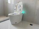 九牧王智能馬桶一體機坐座便器無(wú)水壓限制全自動(dòng)虹吸式?jīng)_水坐便器 S066白旗艦版/語(yǔ)音智控-內置泡泡 曬單實(shí)拍圖