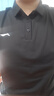 李寧（LI-NING）POLO衫速干短袖男士T恤舒適透氣吸濕排汗翻領(lǐng)短袖涼感上衣男 曬單實(shí)拍圖