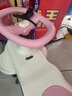 樂卡（Lecoco）扭扭車1-3歲防側(cè)翻搖搖車加長車身兒童車聲光款 費格琪芮粉 曬單實拍圖