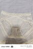 莫代爾女士內(nèi)褲女蕾絲花邊甜美純欲風(fēng)性感內(nèi)褲透氣包臀少女三角褲3條XL 曬單實拍圖