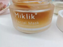 MIKLIK柚子光感面膜女減黃煥亮細膩毛孔補水緊致肌膚熬夜急救學(xué)生涂抹式 【減黃提亮】柚子光感面膜一盒 100g 曬單實拍圖