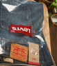 Levi's李維斯25年新款男士美式復古Clean Fit578闊腿直筒牛仔褲 藏青色 34 (32) 曬單實拍圖