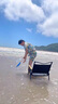G.DUCKKIDS小黃鴨男童夏季套裝兒童服裝男孩子短袖襯衫海邊度假夏威夷沙灘服 藍色芭蕉葉款 160 尺碼13~14歲【150-160cm】cm 曬單實拍圖