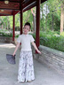 G.DUCK HELLO女童新中式長(zhǎng)褲2025夏裝水墨風(fēng)寬松潮款大童中國(guó)風(fēng)裙褲 上衣+褲子套裝 120 cm 曬單實(shí)拍圖