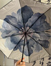 蕉下（beneunder）防紫外線遮陽(yáng)傘三折雙層黑膠晴雨傘防曬傘BM664藍(lán)鈴 曬單實(shí)拍圖