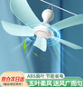海納斯（HANASS）電風(fēng)扇/小吊扇 輕音辦公吊扇 學(xué)生伴侶宿舍床頭蚊帳床上 五葉迷你小風(fēng)扇 M2-660 曬單實(shí)拍圖