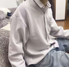 WHIM NASA三件套裝男士外套男款春秋季新款寬松休閑衣服男裝一套青少年學生 白色 外套+T恤+296黑色褲子 XL 曬單實拍圖