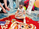 優(yōu)奇嬰兒衣服女寶寶夏季薄款背心連衣裙女童新款公主裙多巴胺碎花裙子 曬單實拍圖
