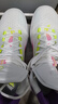 李寧（LI-NING）籃球鞋男春秋款籃球系列中幫減震回彈專(zhuān)業(yè)反伍透氣網(wǎng)面籃球鞋 標準白/熒光果酸綠【反伍4】 43 曬單實(shí)拍圖