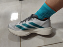 阿迪達斯 （adidas）男 跑步系列 adizero Evo SL M 跑步鞋 JS4487 淡灰色  41 曬單實(shí)拍圖