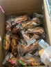 三只松鼠混合口味小麻花500g箱裝芝麻麻辣海苔竹鹽中式糕點點心下午茶酥脆 曬單實拍圖