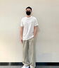Camat Killy【100%純棉】高端100S液氨冰絲光棉男士短袖t恤高檔國際品牌夏季 深藍色（涼感 透氣 抗菌） L (適合120-135斤) 曬單實(shí)拍圖