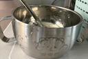 licheers輔食碗兒童316不銹鋼湯碗嬰兒寶寶專用米粉吃飯碗勺餐具 曬單實(shí)拍圖