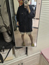 Teenie Weenie小熊外套女2025年春季新款潮酷休閑巴恩風(fēng)立領(lǐng)夾克外套上衣女 藏青色 L 曬單實(shí)拍圖