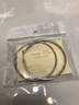 念芙S925銀針素圈耳環(huán)輕奢小眾高級感氣質(zhì)大圓圈耳釘百搭簡(jiǎn)約耳圈耳飾 素圈耳環(huán)5cm【S925銀針】 曬單實(shí)拍圖
